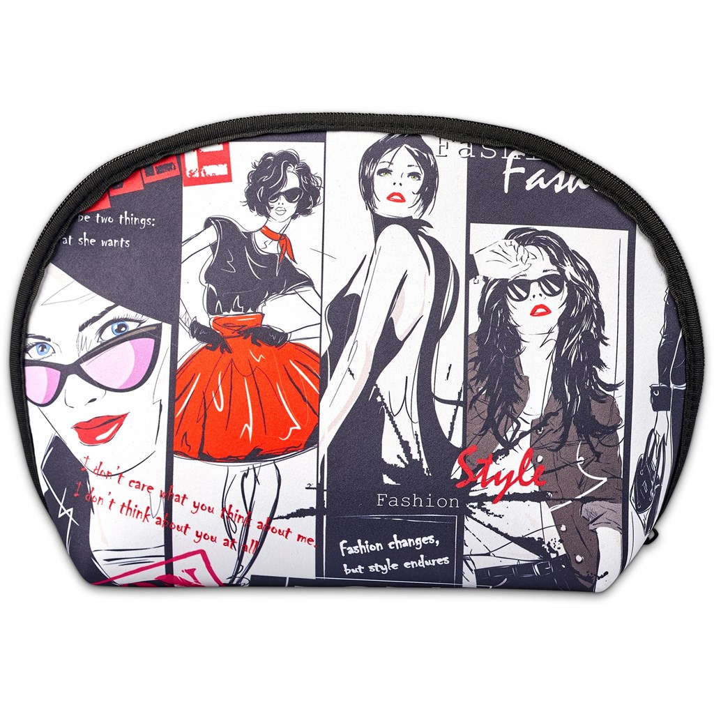 Pre-Production Sample Hoppla Isabella Neoprene Maxi Cosmetic Bag - Image 19