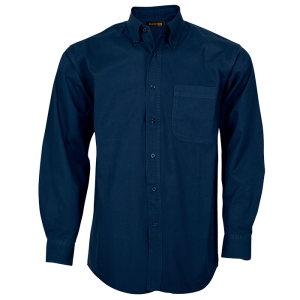 Brushed Cotton Twill Lounge Long Sleeve Mens