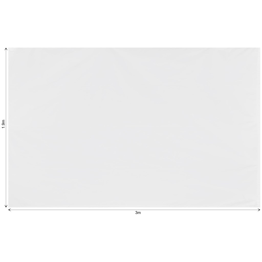 Ovation Sublimated Gazebo 4.5m X 3m - Short Side Full-Wall (Excludes Hardware)