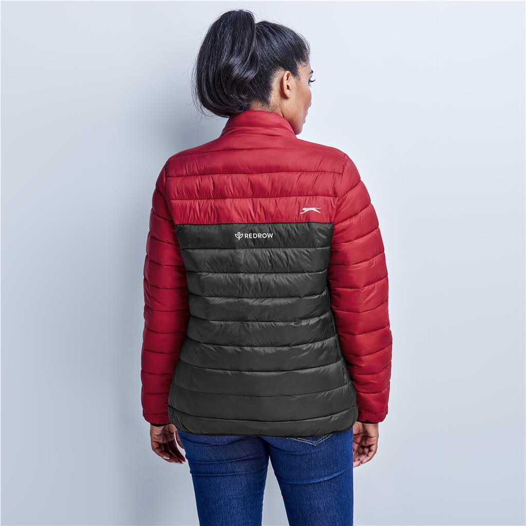Ladies Kyoto Two-Tone Jacket - Black Red - Image 8